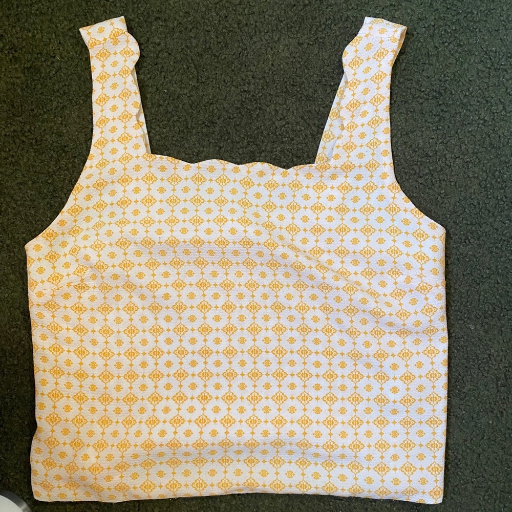 Cropped tank top